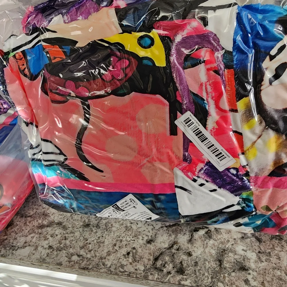 New In Vacumm Sealed Bag , Disney Character Blanket This Is For 1.